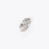 Fashionable, exquisite and light luxury style, round wheat ear earrings, niche earrings, high-end feel, French zircon ear buckles, design sense Application Scenario